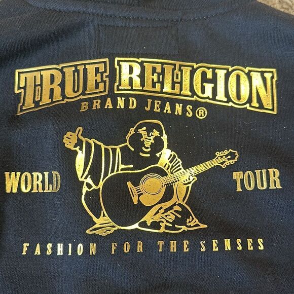 NWT True Religion Zip Up Hoodie-Toddler - Picture 3 of 7
